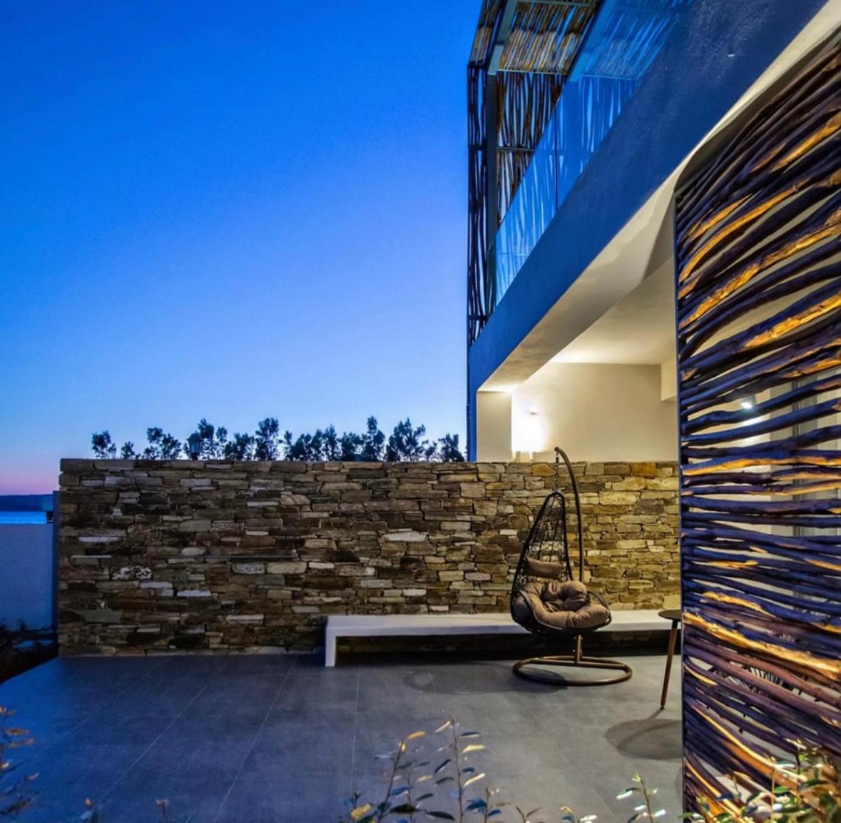 Seaside Tinos Apartment กิโอเนีย ภายนอก รูปภาพ